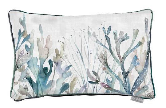 Voyage Maison - Riviera - Coral Reef Cushion - Slate
